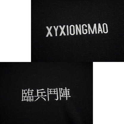 Streetwear Techwear Hoodie Tactical Mens Black Urban Hip Hop Japanese Sweatshirt