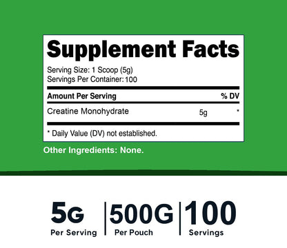 Creatine Monohydrate, Micronized Creatine Mono, Pure Creatine All Size